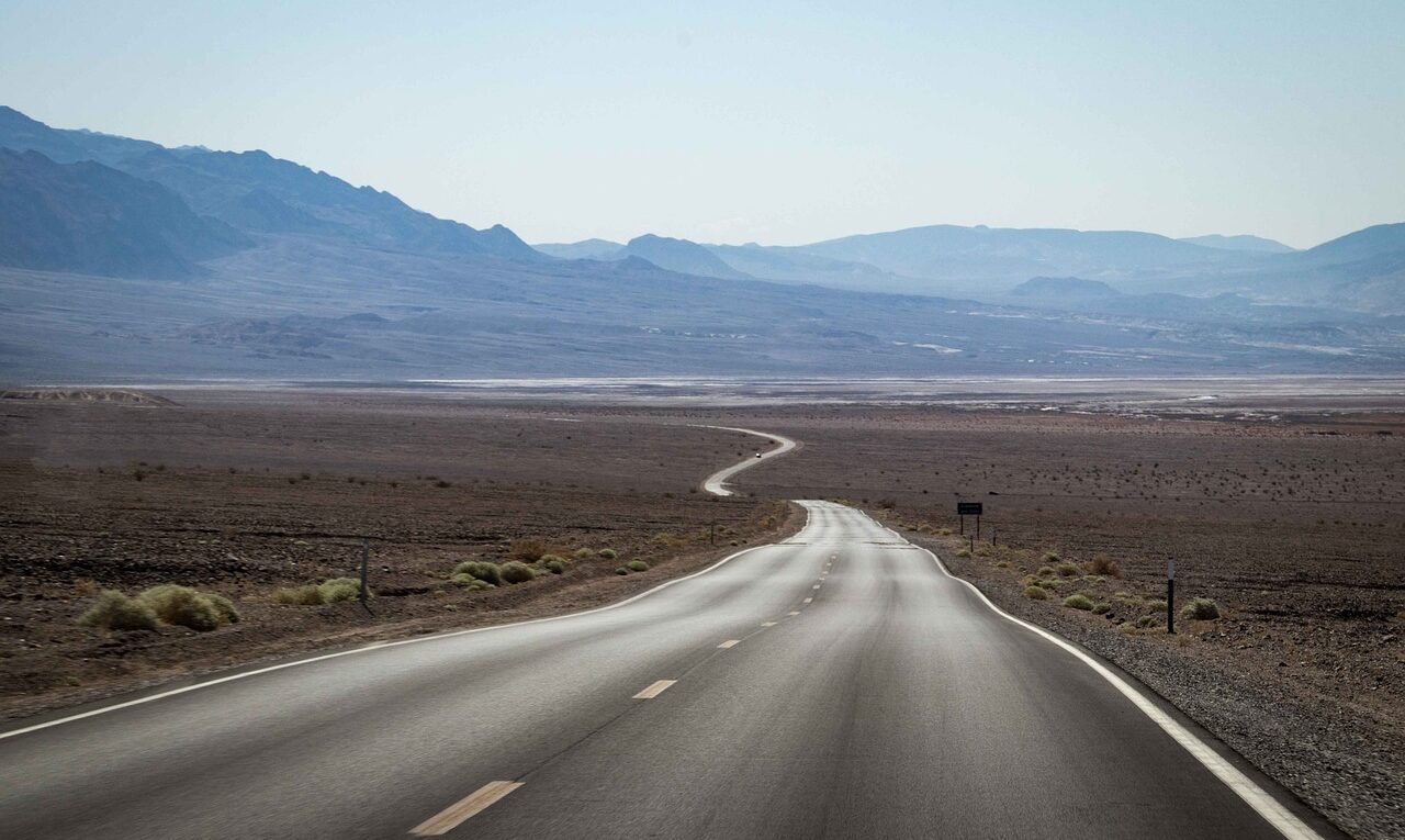 highway, road, america